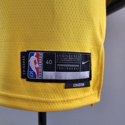 75 Aniversario IRVING #11 Los Angeles Lakers Camiseta amarilla de la NBA