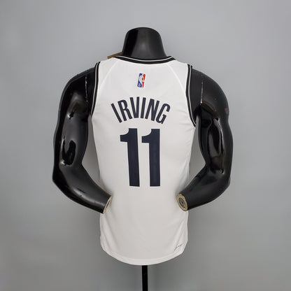 75 Aniversario IRVING#11 Brooklyn Nets Blanco NBA Jersey