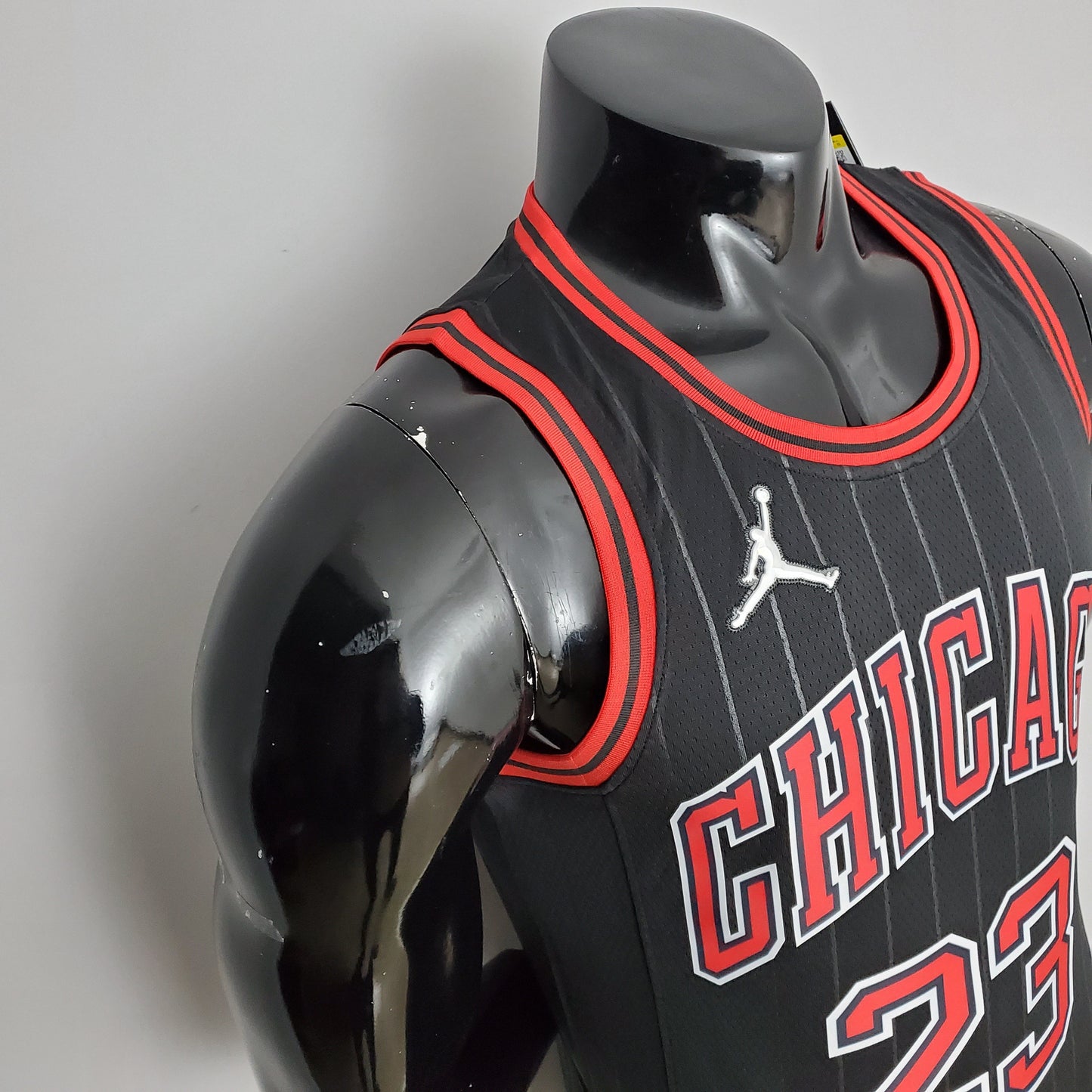 75 Aniversario Jordan #23 Chicago Bulls Flyers Negro NBA