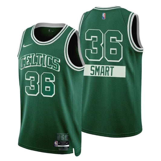 Camiseta NBA 75th Anniversary City Edition - CELTICS 21/22 SMART #36