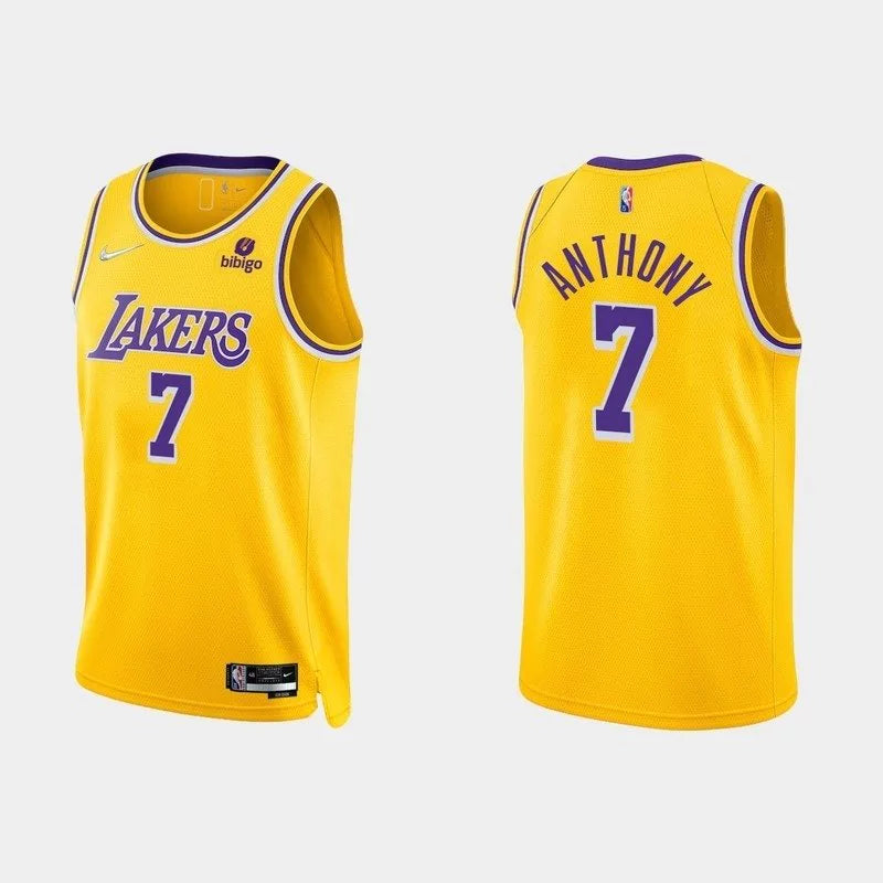 Camiseta NBA 75th Anniversary DIAMOND EDITION Swingman - Lakers Amarillo 21/22 - Anthony #7