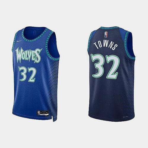 Camiseta NBA Swingman - Timberwolves - City Edition 21-22 - Towns #32