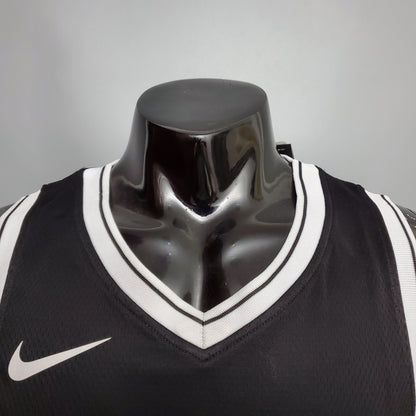Camiseta NBA Irving #11 Brooklyn Nets Negra